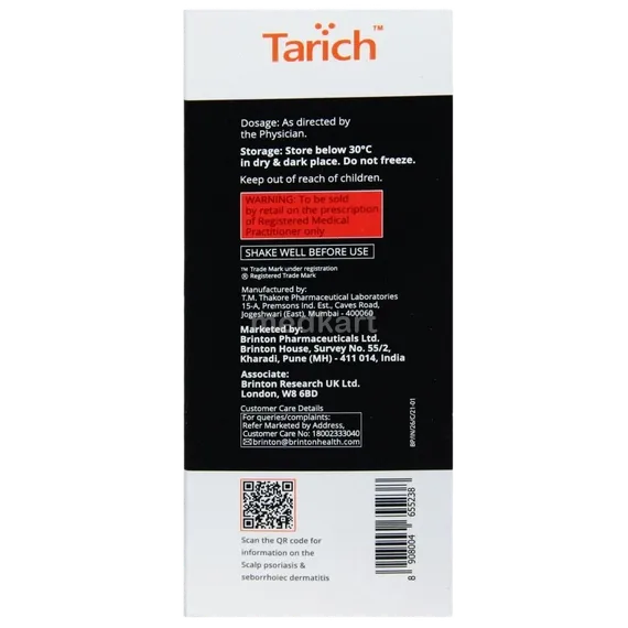 tarich scalp solution 100 ml